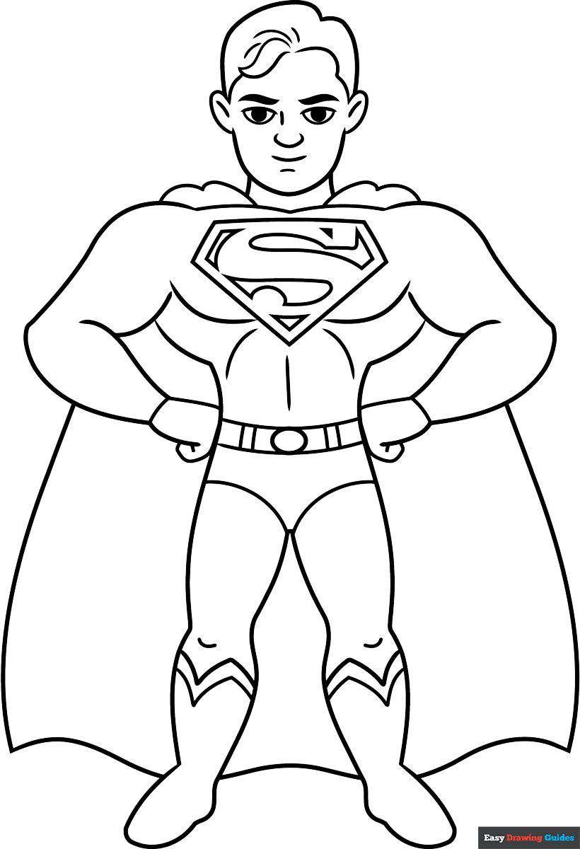super hero coloring sheets