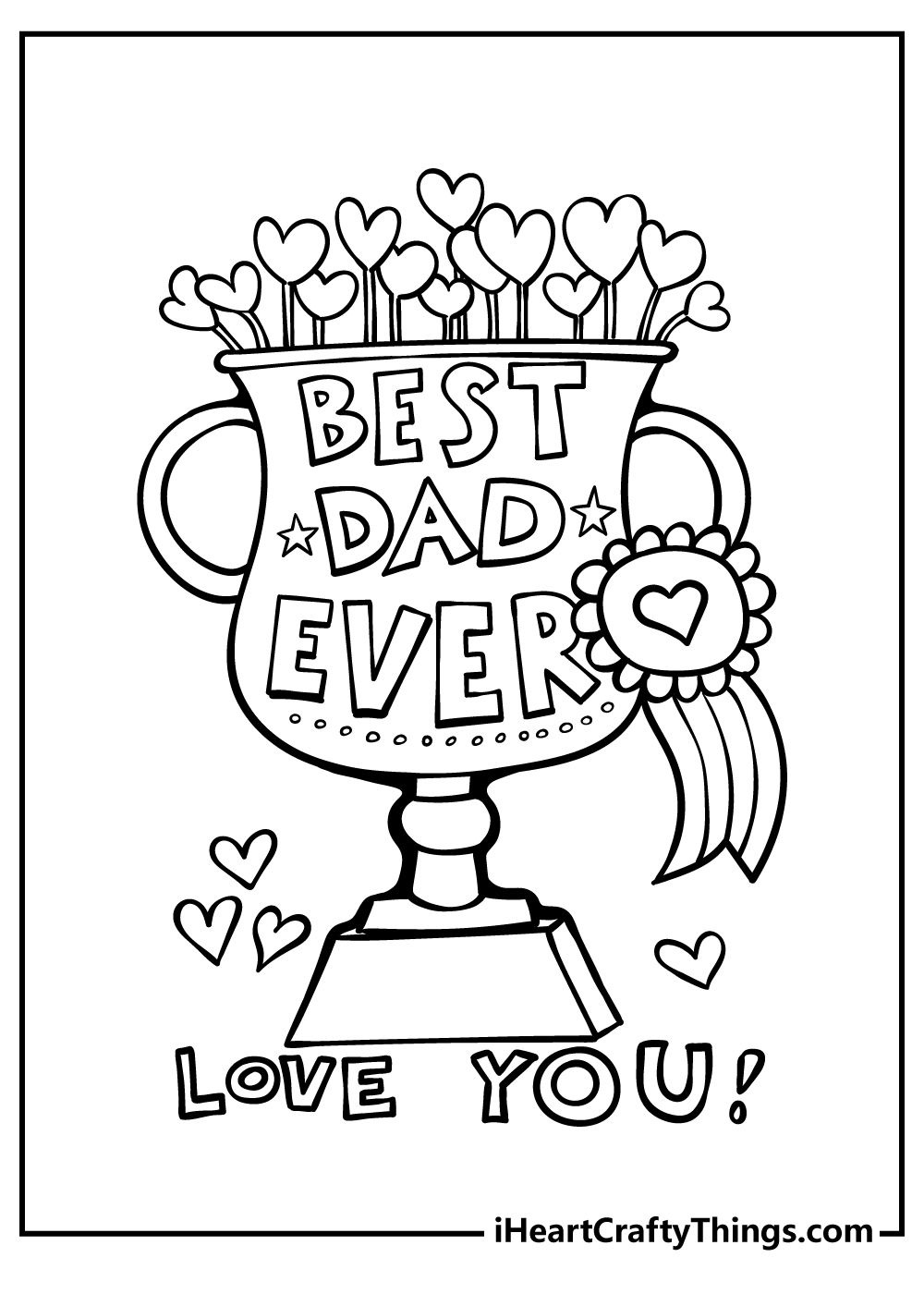 fathers day coloring sheets