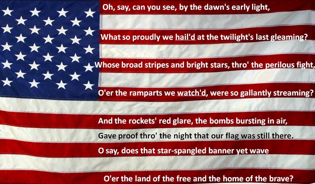 words to the star spangled banner