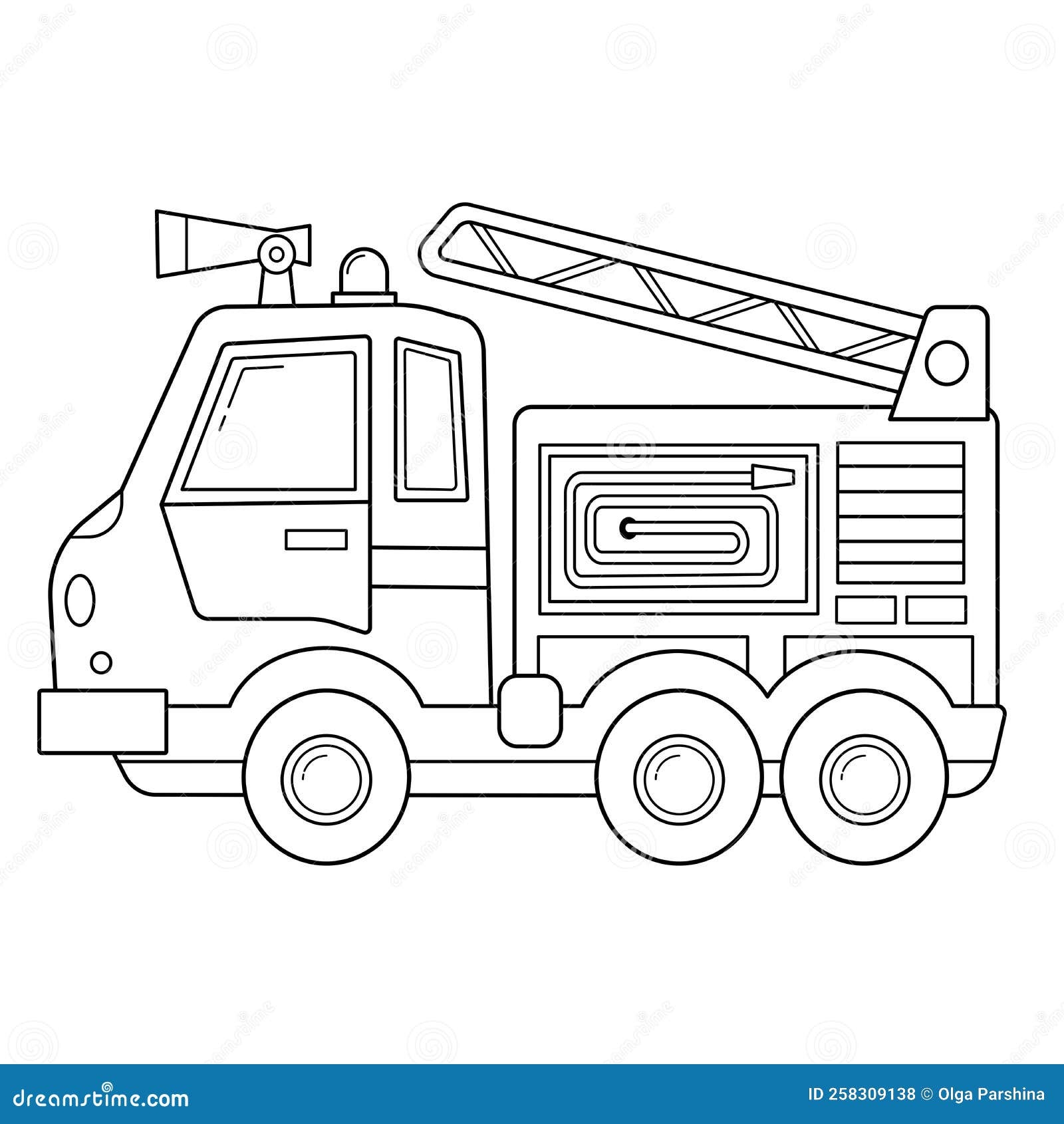 Fire Truck Coloring Page Stock Illustrations 429 Fire Truck Coloring Page Stock Illustrations Vectors Clipart Dreamstime