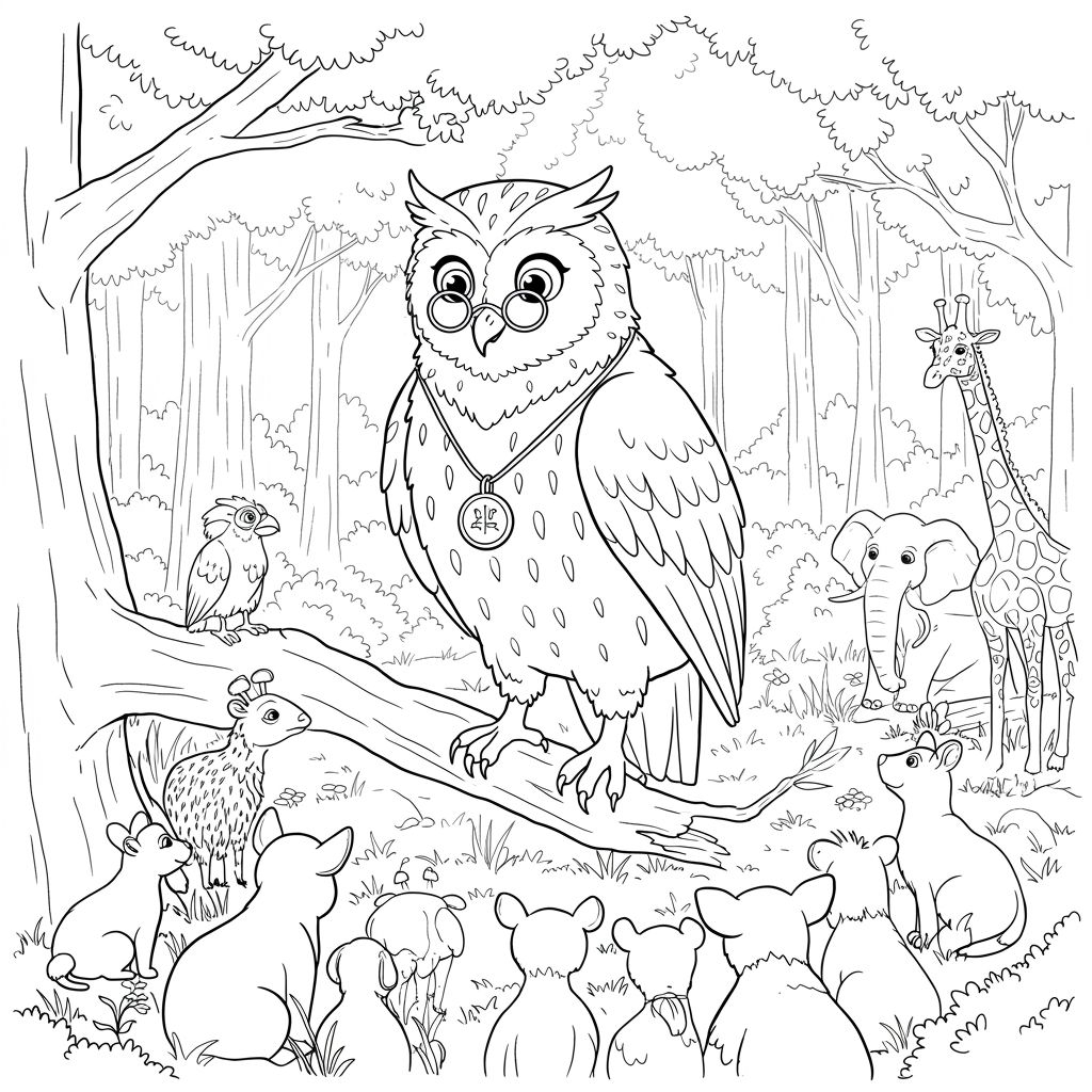 Free AI Coloring Page Generator Free AI Tool LlamaGen