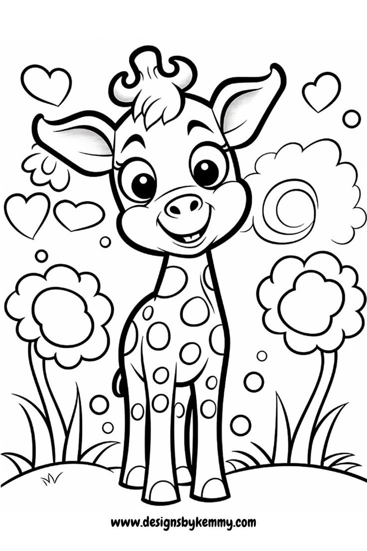 animal print coloring pages