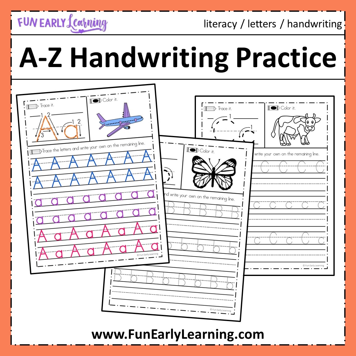 handwriting worksheets free printable