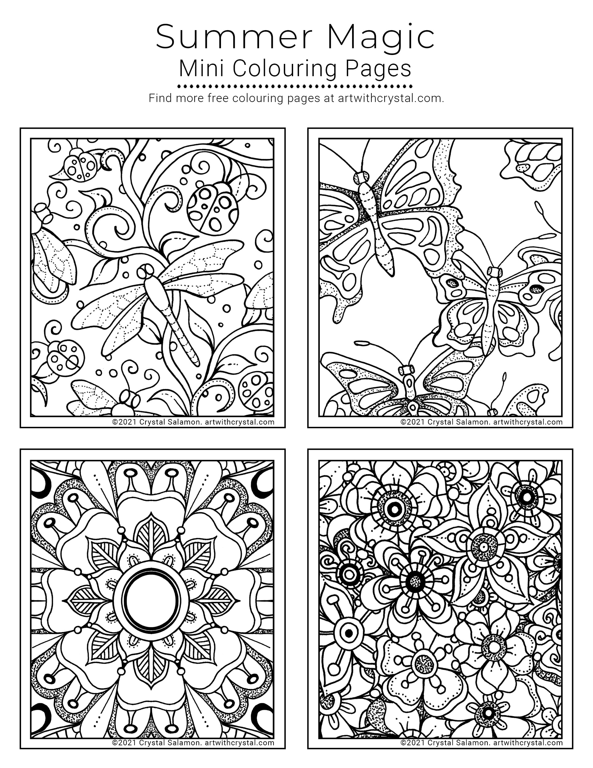 free coloring sheets for adults