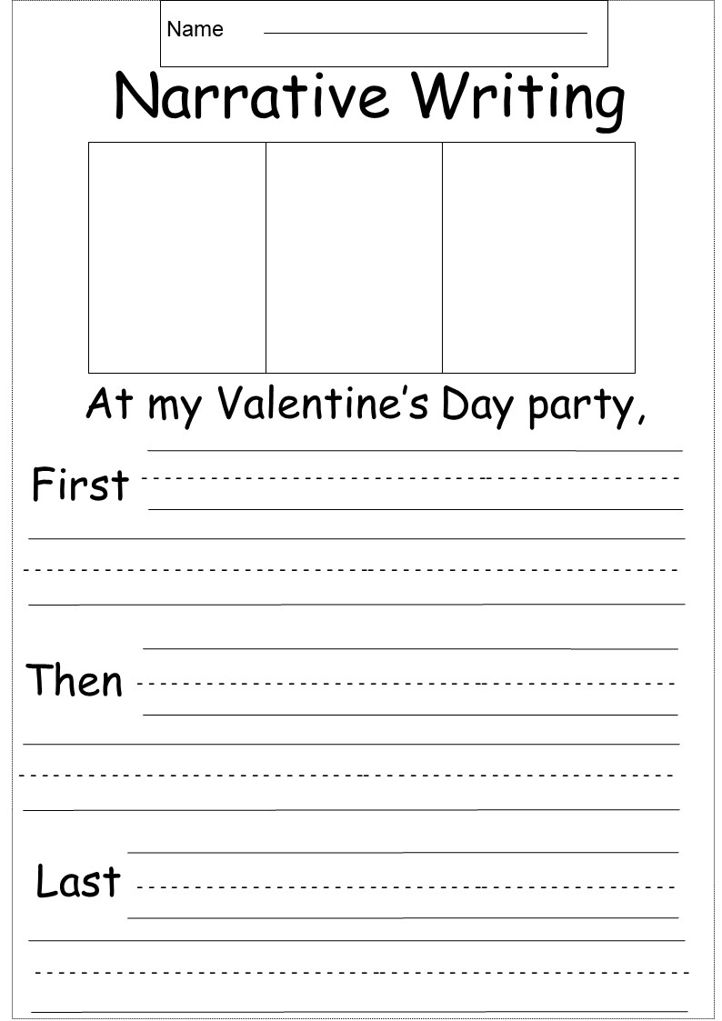 printable writing worksheets