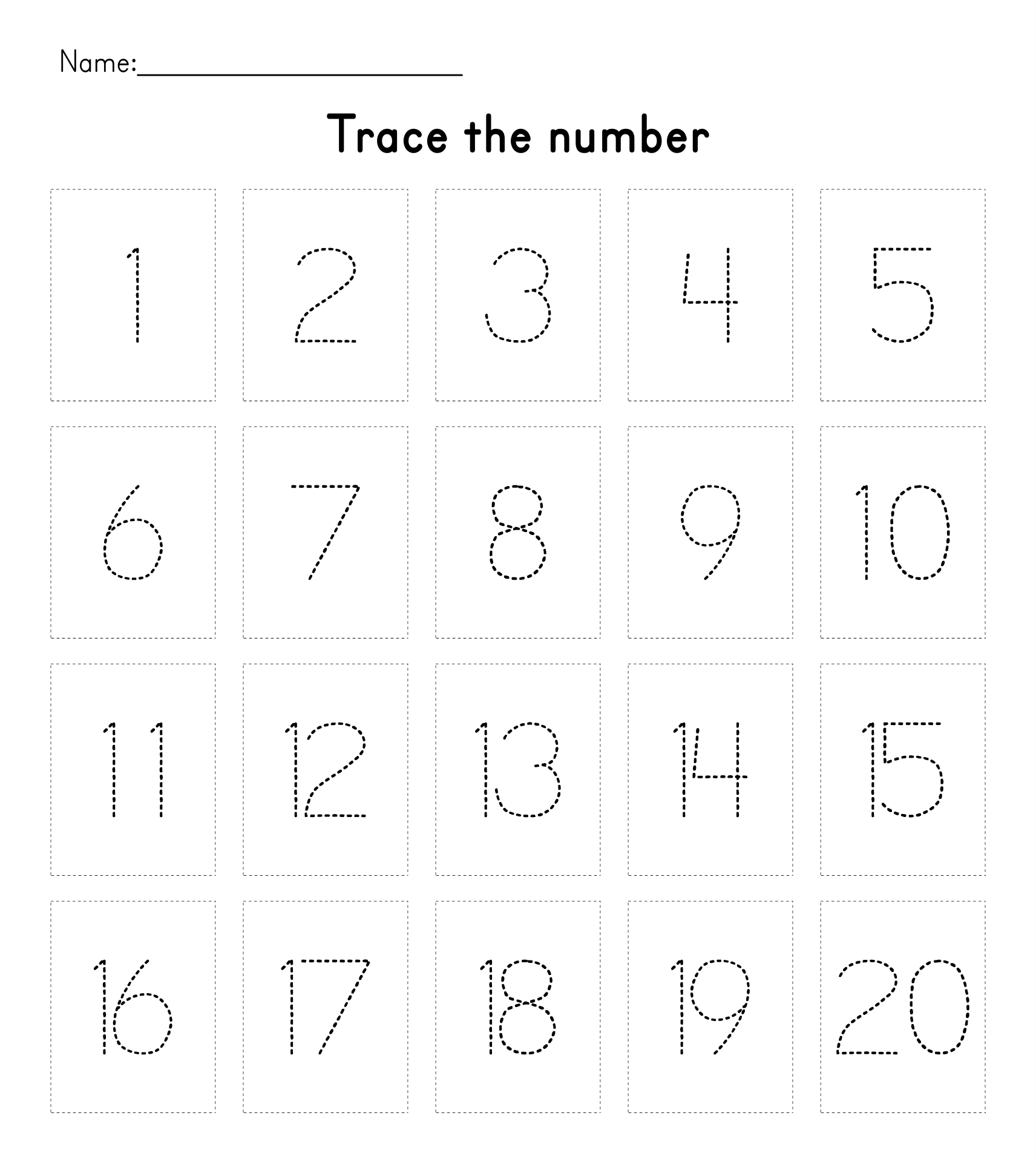 pre k printable worksheets