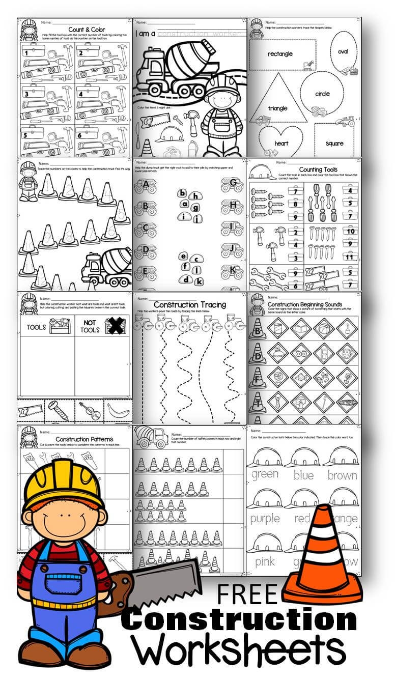 pre k worksheets printable
