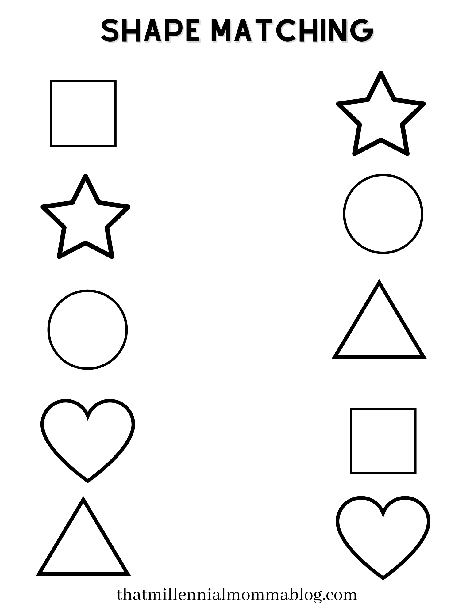 free printable childrens worksheets