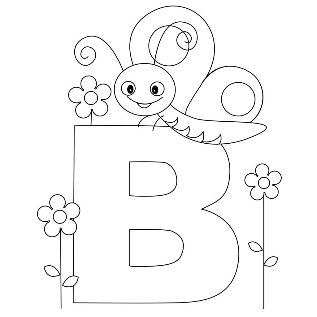 printable alphabet coloring pages