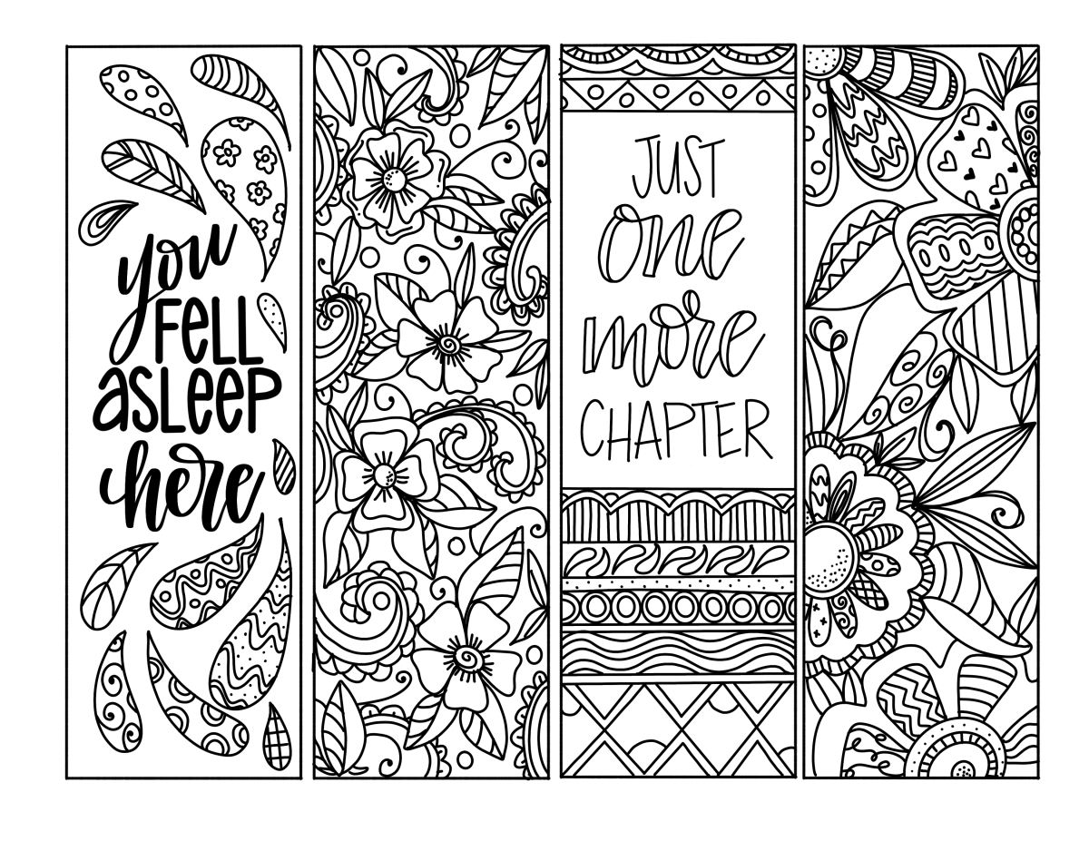 free bookmarks to print