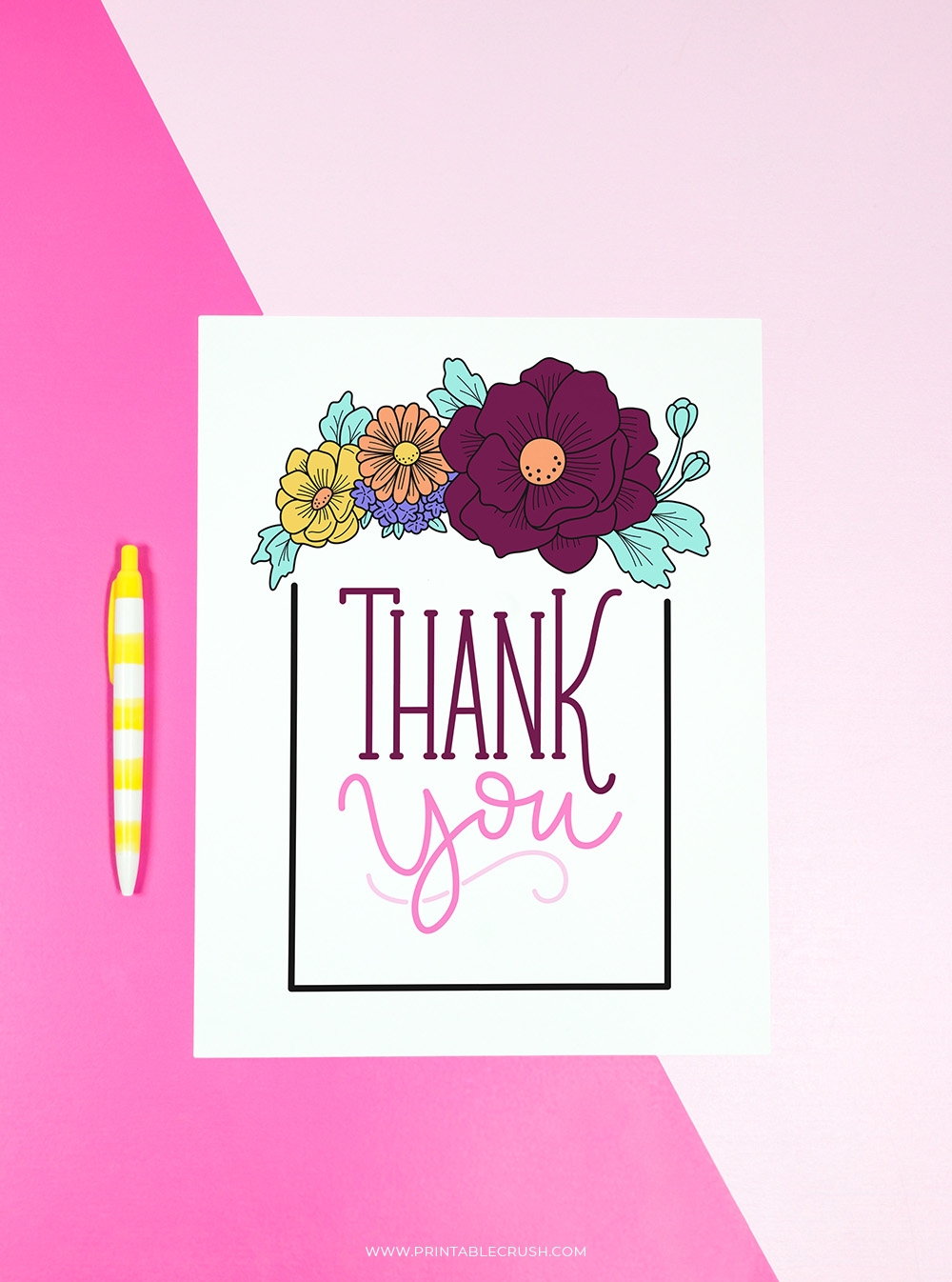 free thank you cards
