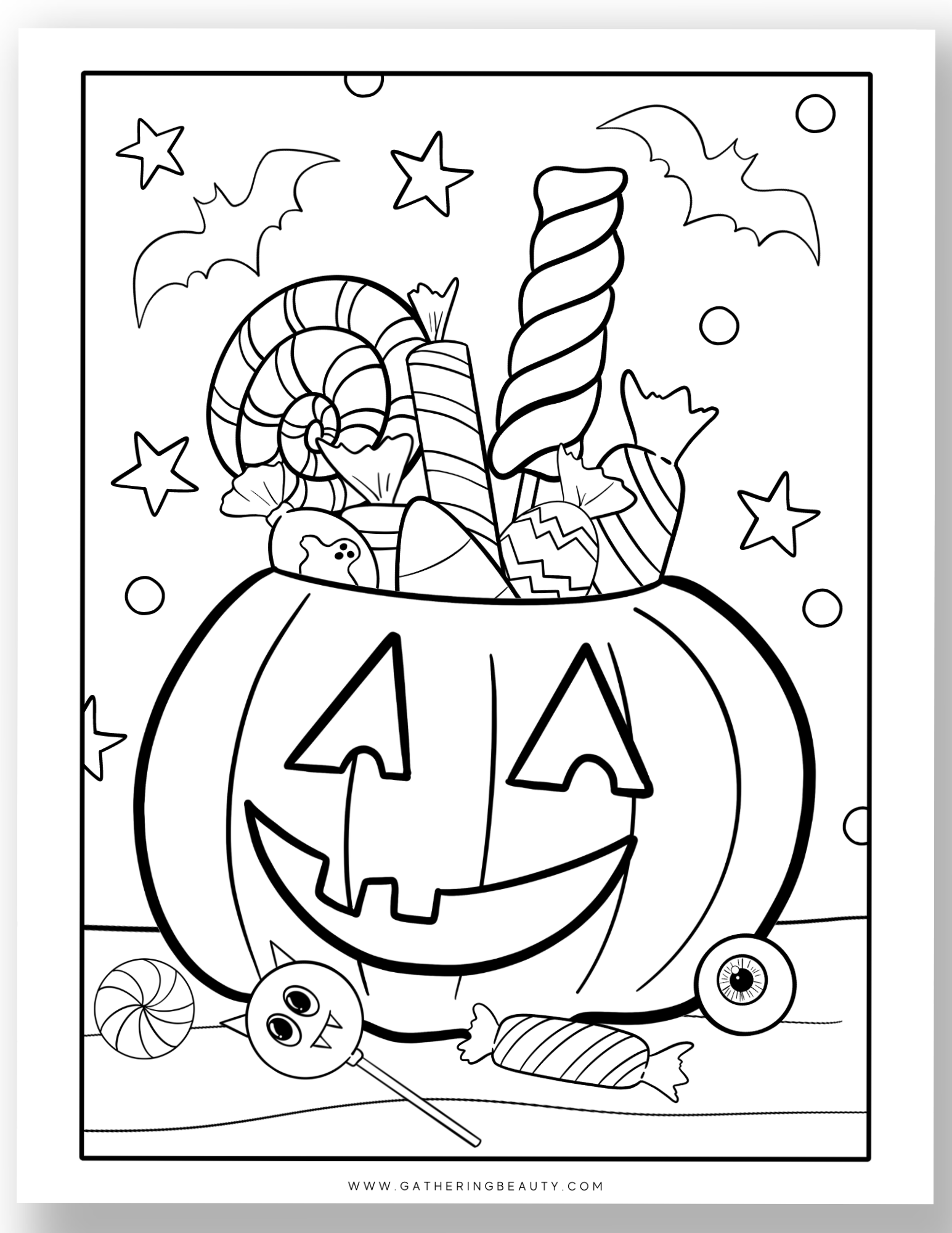 coloring sheets for halloween