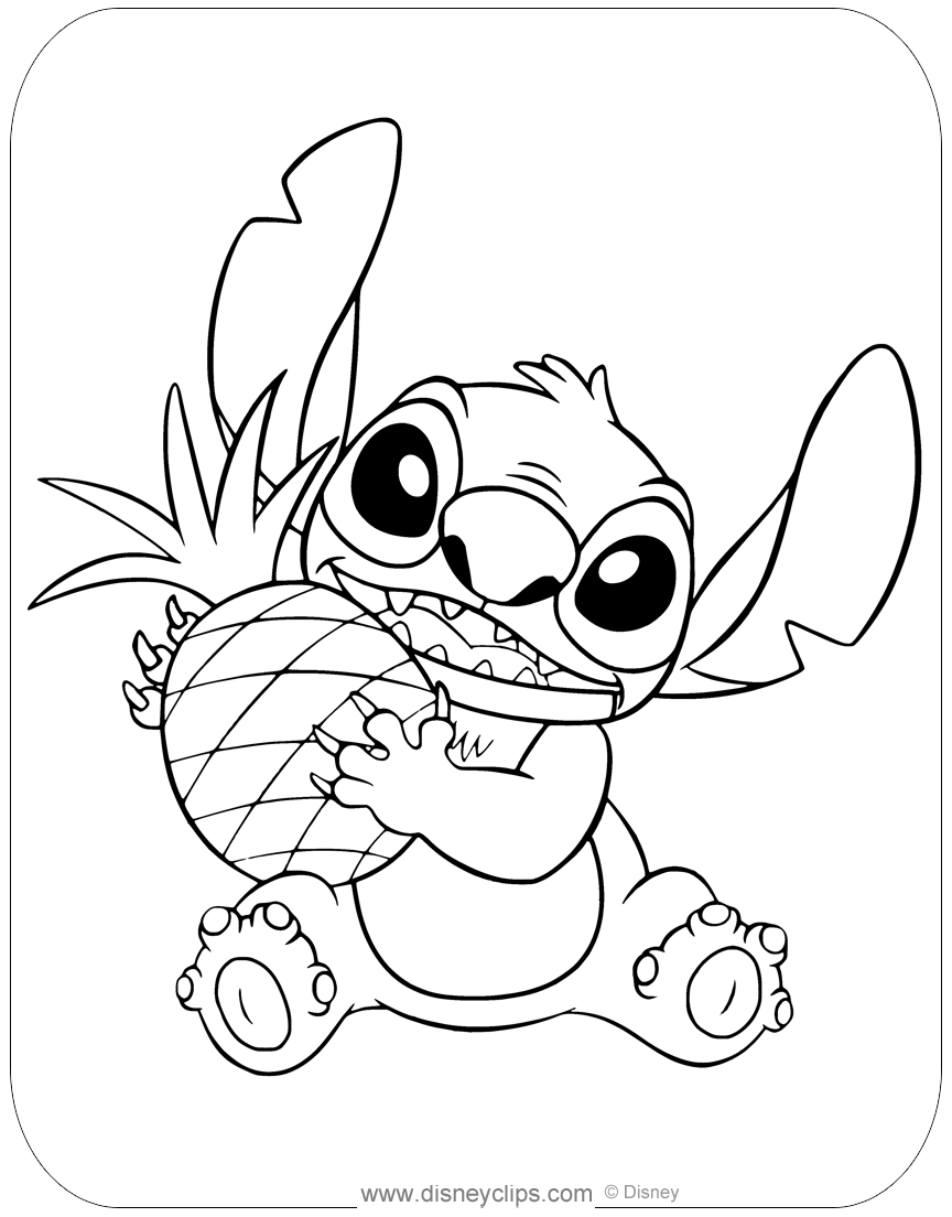 lilo and stitch coloring sheets