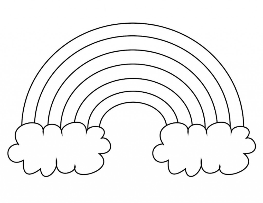 Free Printable Rainbow Coloring Pages What Mommy Does