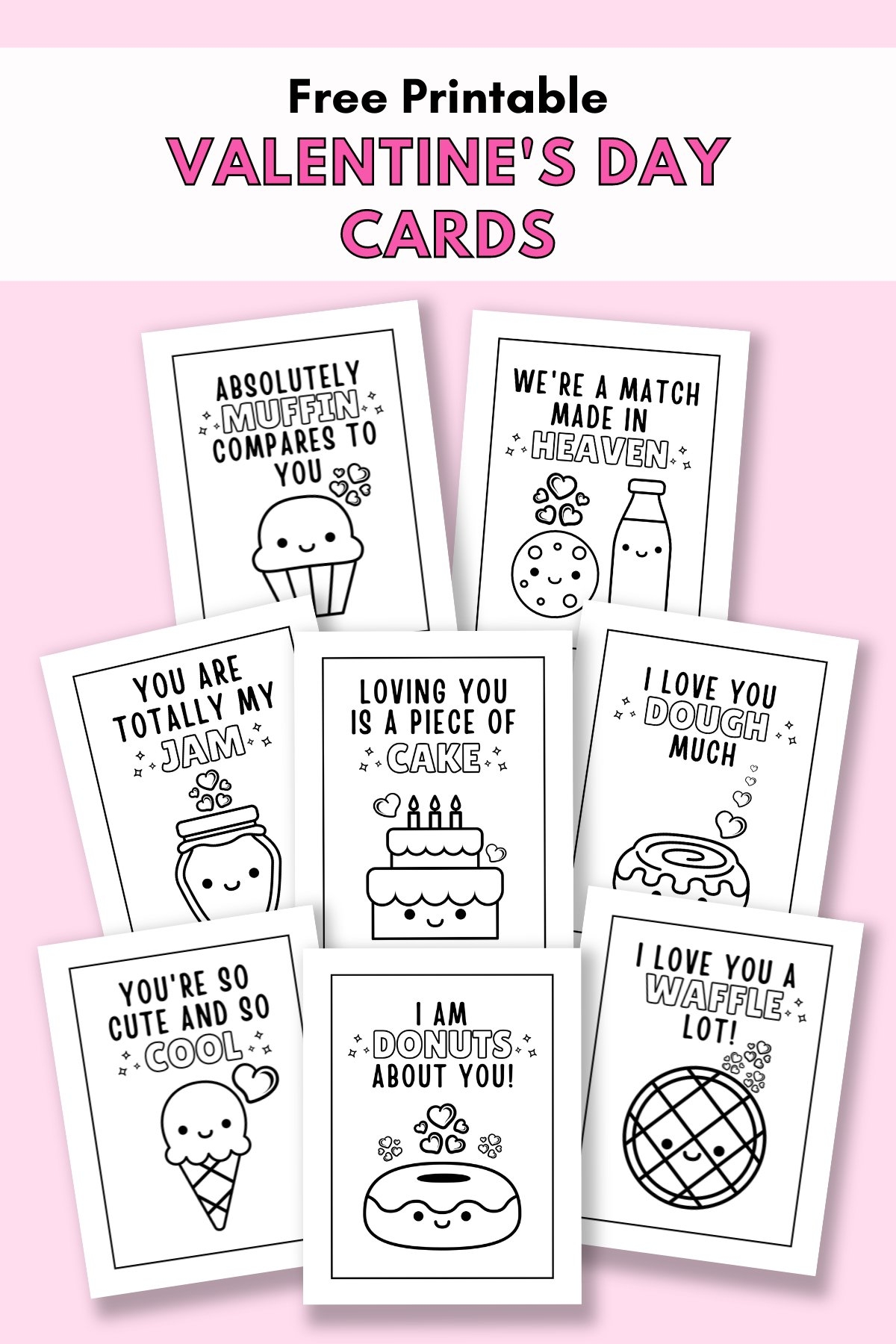 Free Valentine Cards For Friends Women Free Valentine Cards For Friends Free Valentine Cards Printables For Kindergarten Printables PDF