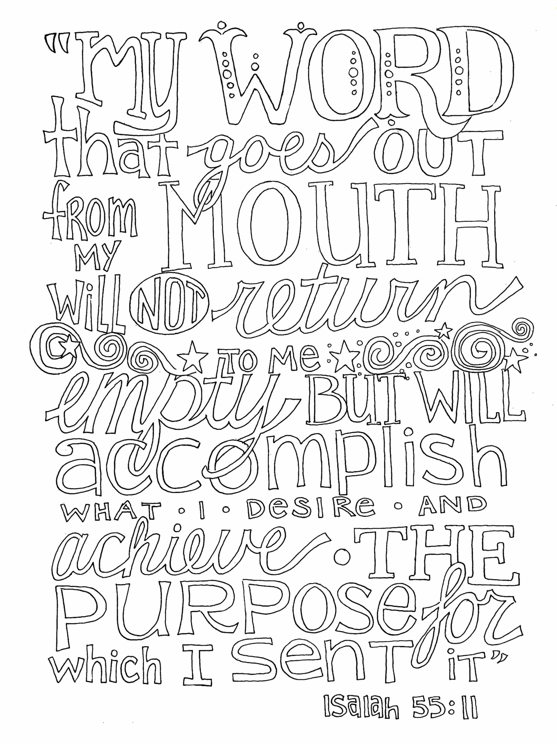 Free Word Art Coloring Page From Victory Road