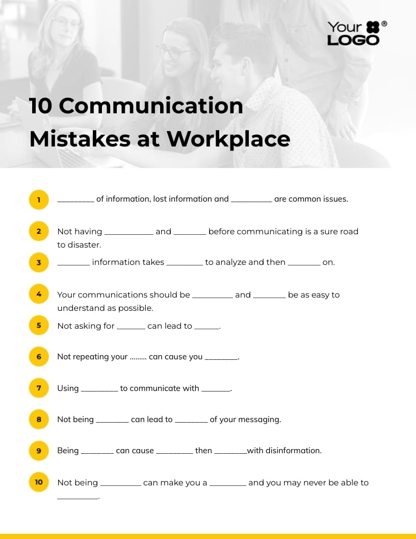 Free Worksheet Templates Customize Download Visme