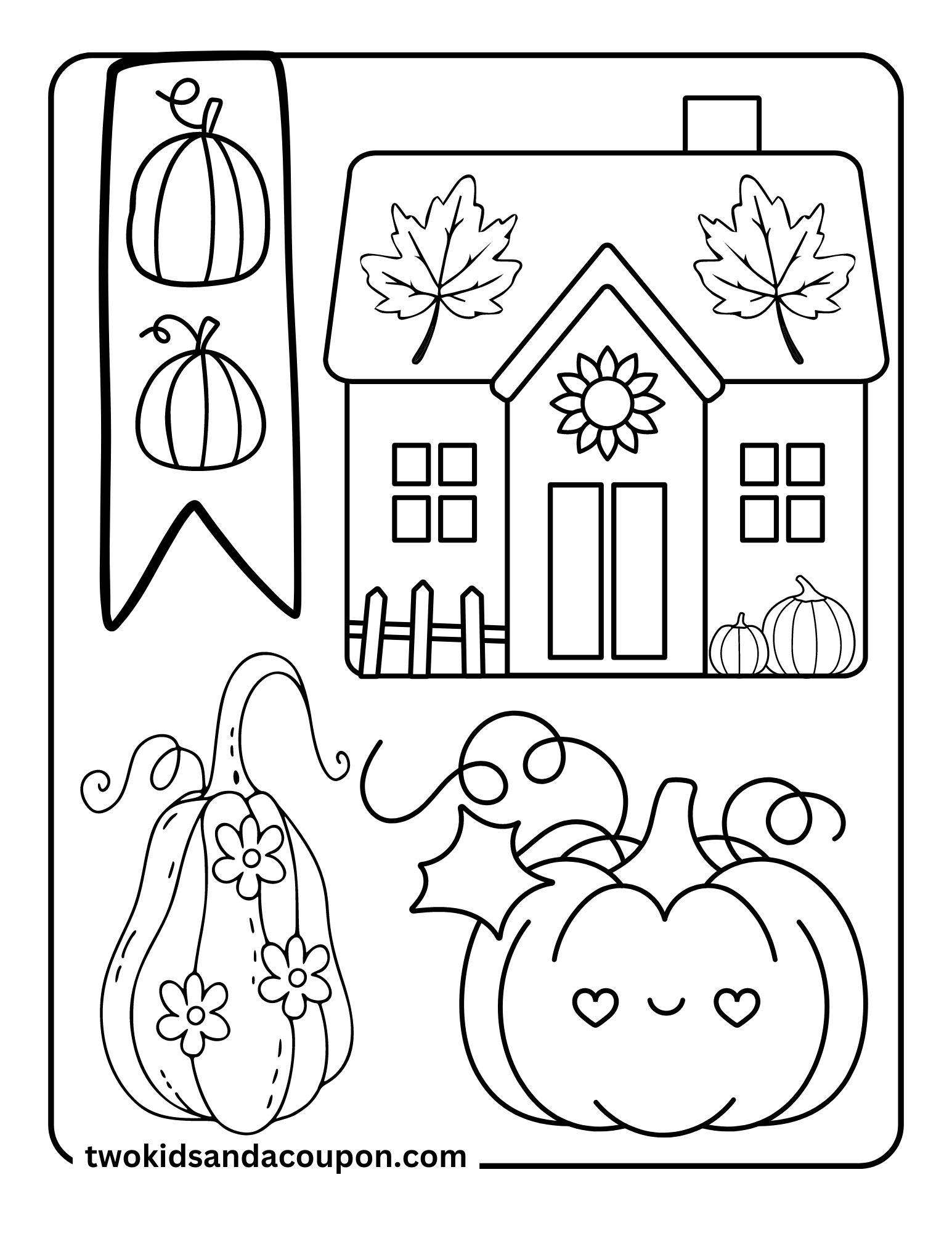 Fun And Festive Free Printable Fall Coloring Pages