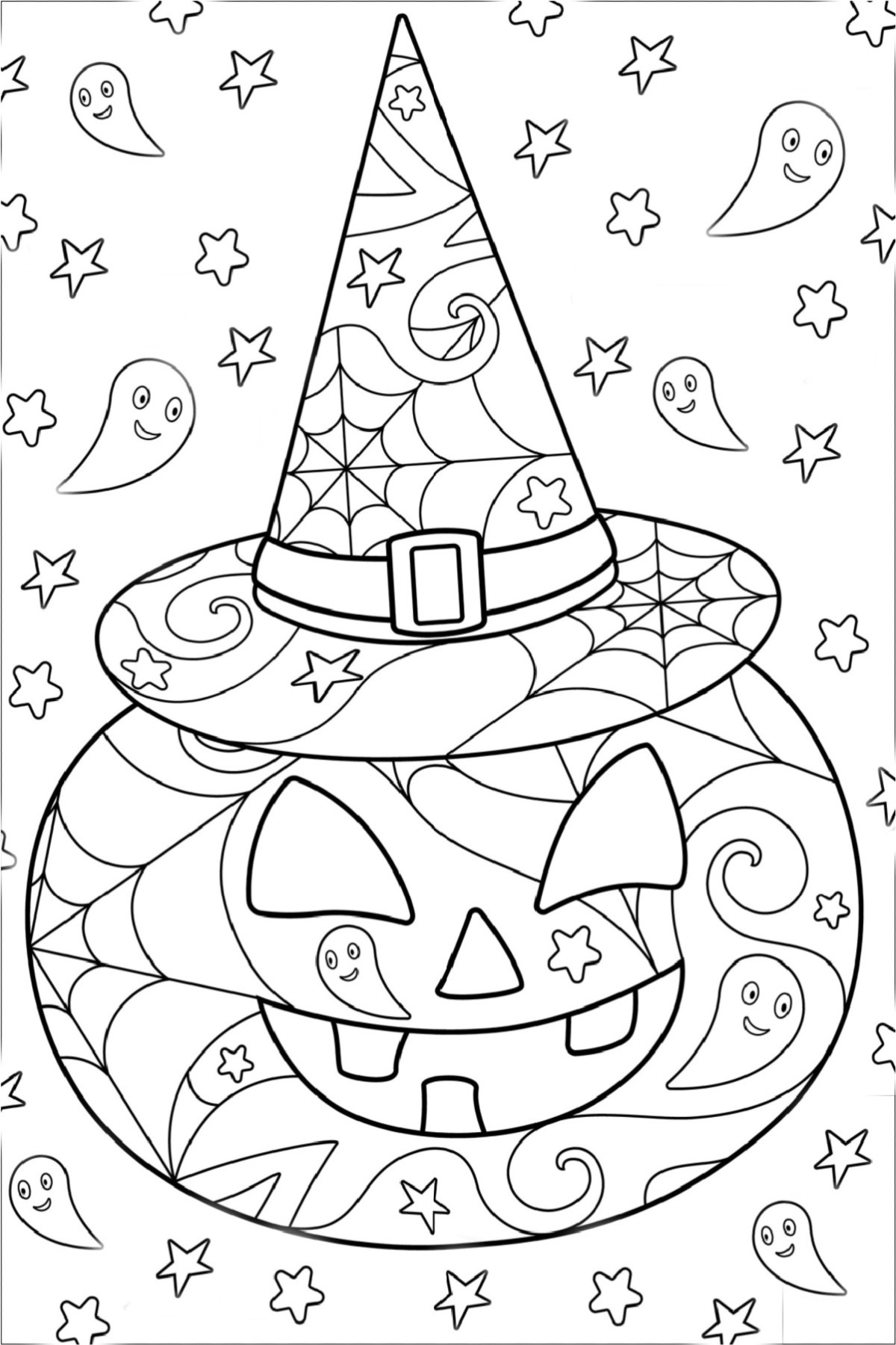 halloween sheets to color