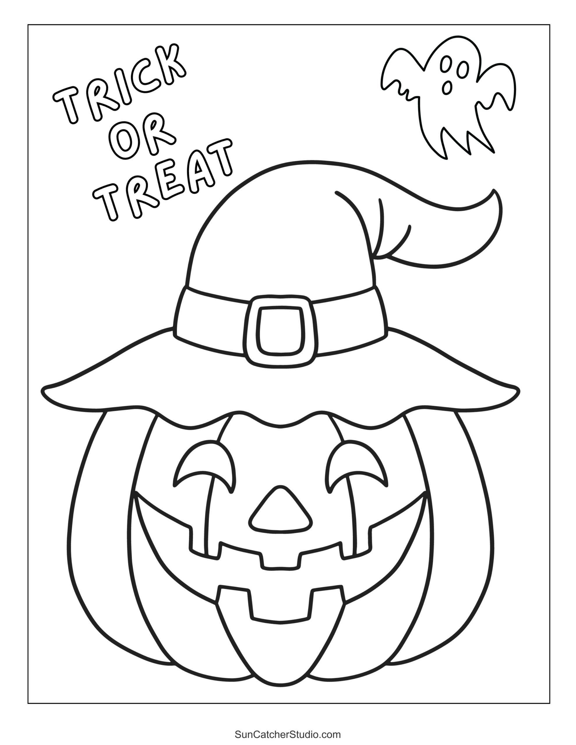 printable coloring pages halloween