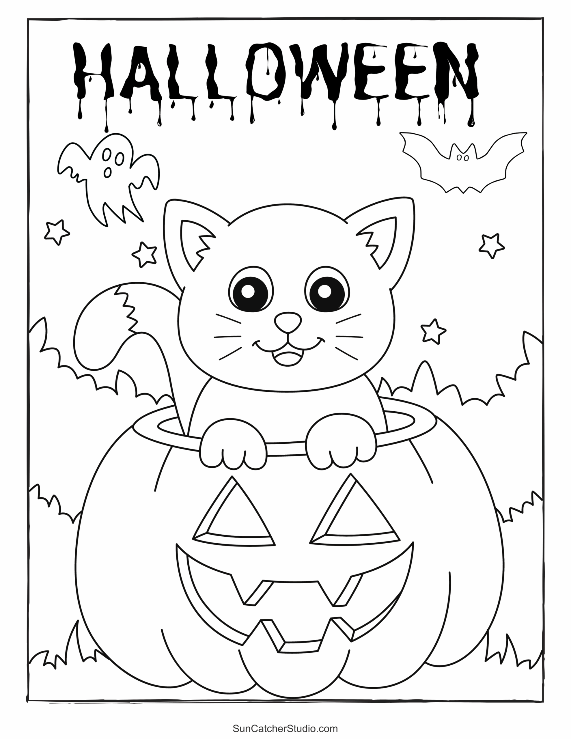 halloween coloring pages printable