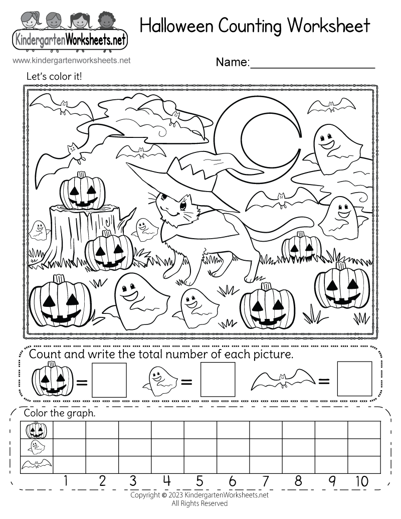 Halloween Counting Worksheet Free Printable Digital PDF Halloween Counting Worksheet Free Printable Digital PDF
