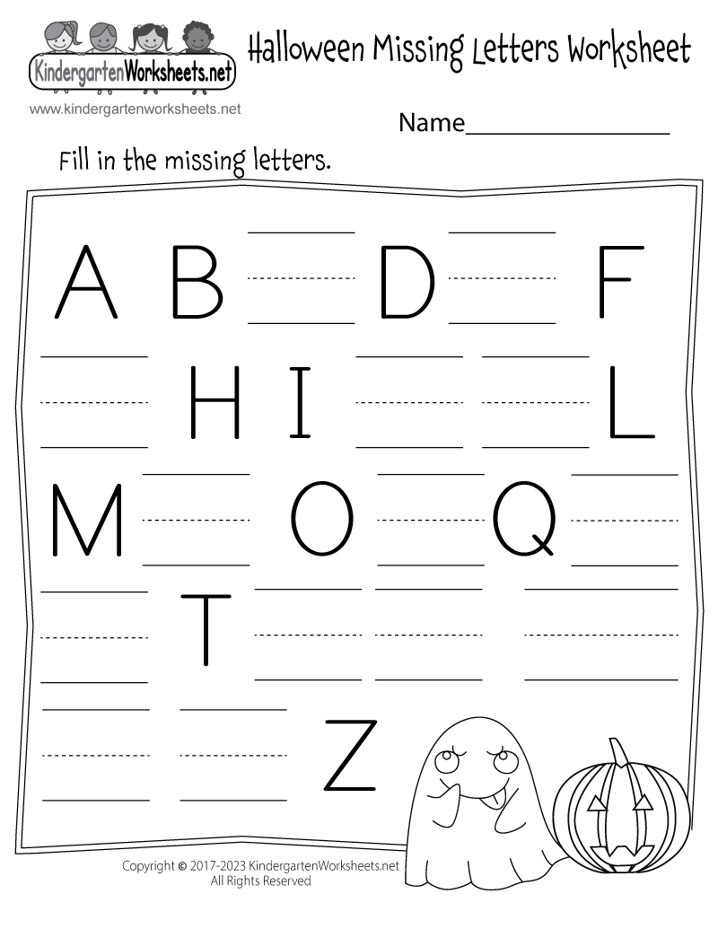 printable alphabet letter worksheets