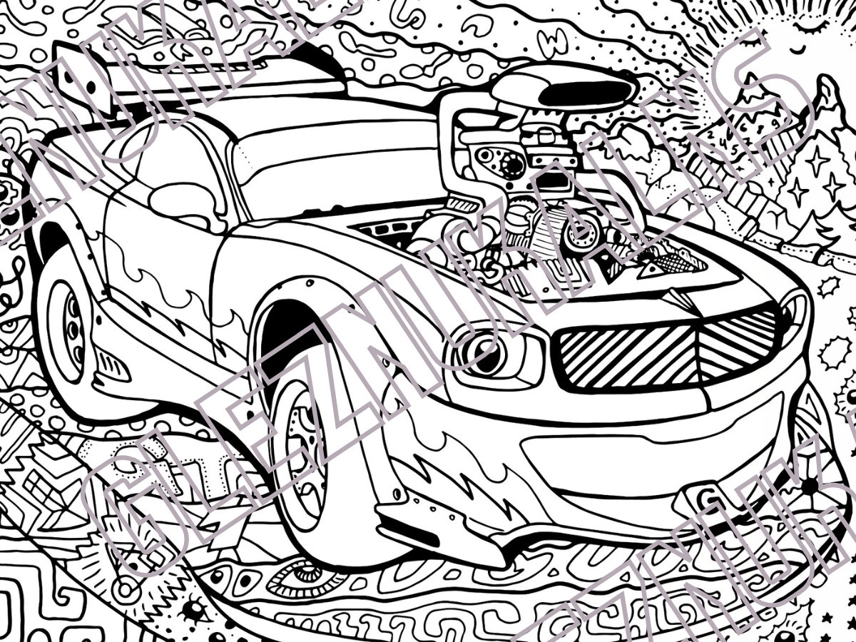 cars coloring sheets printable