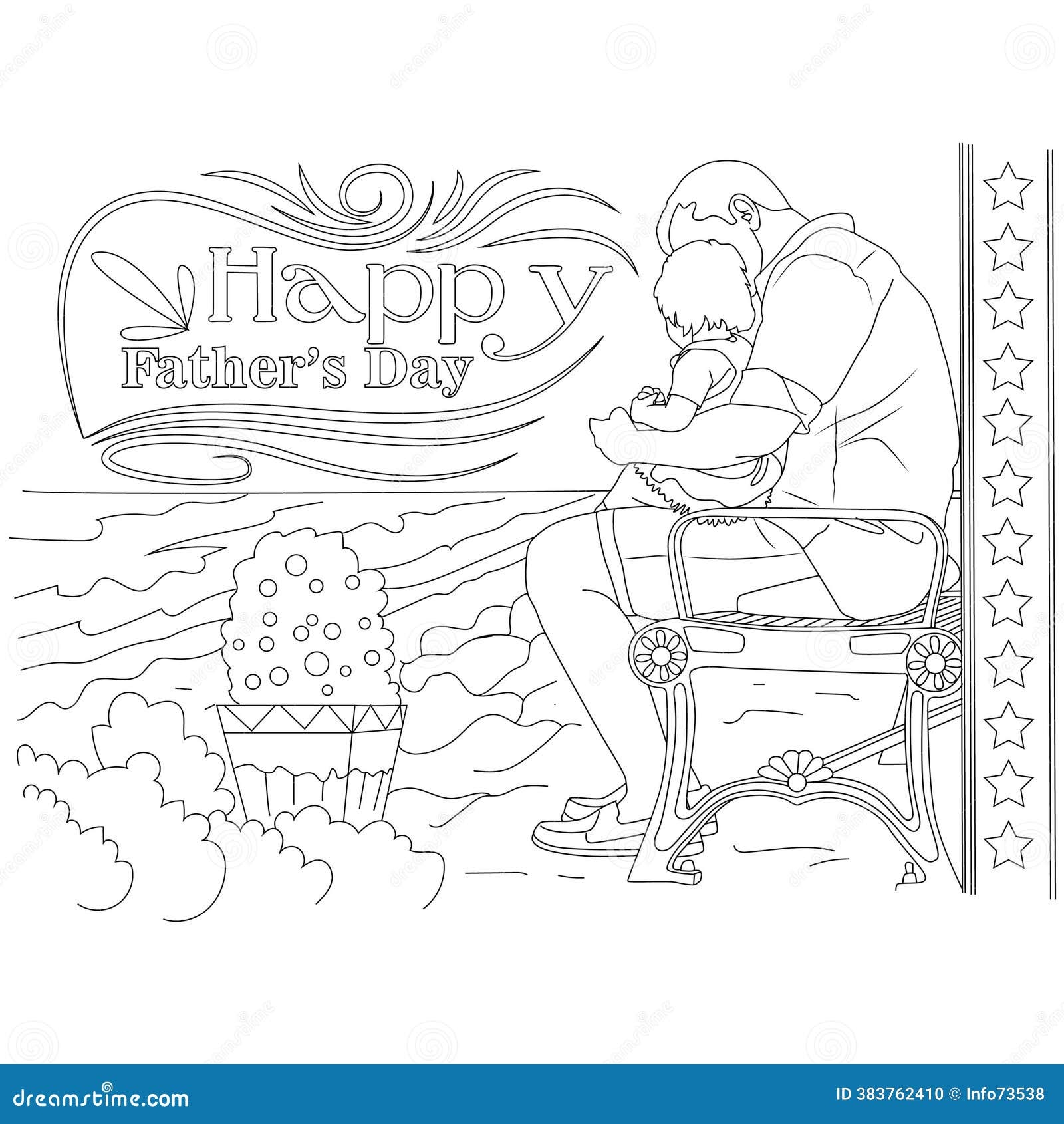 Happy Father Day Coloring Stock Illustrations 279 Happy Father Day Coloring Stock Illustrations Vectors Clipart Dreamstime