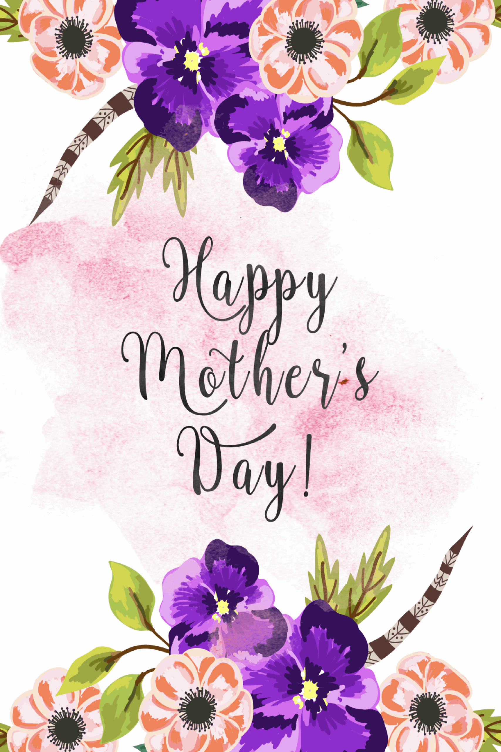 Happy Mothers Day Cards To Print 2025 Nubesma