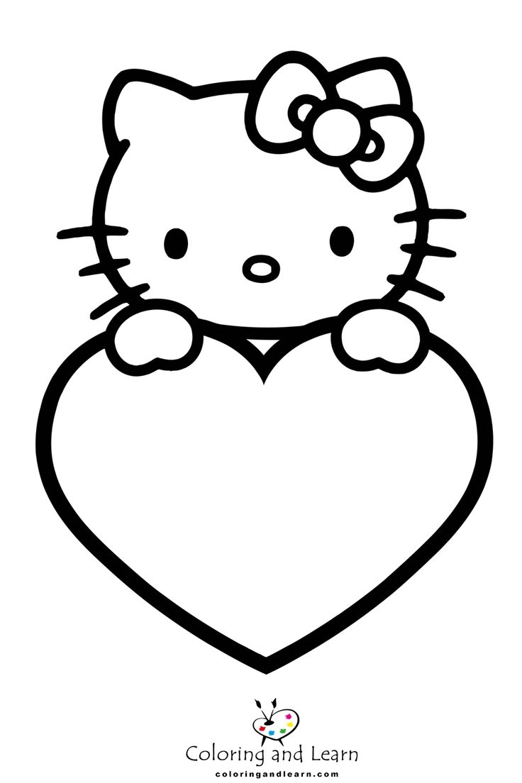 hello kitty free coloring sheets