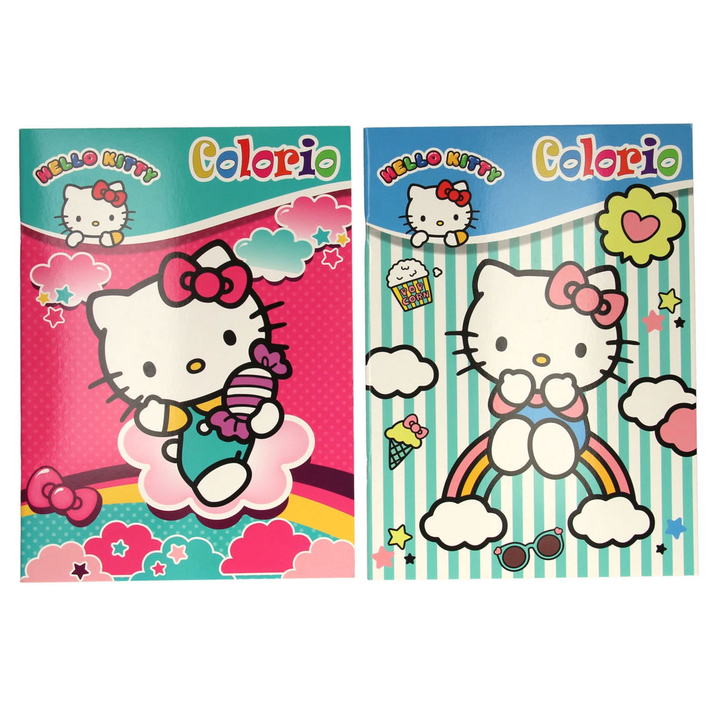 Hello Kitty Colorio Coloring Book Thimble Toys