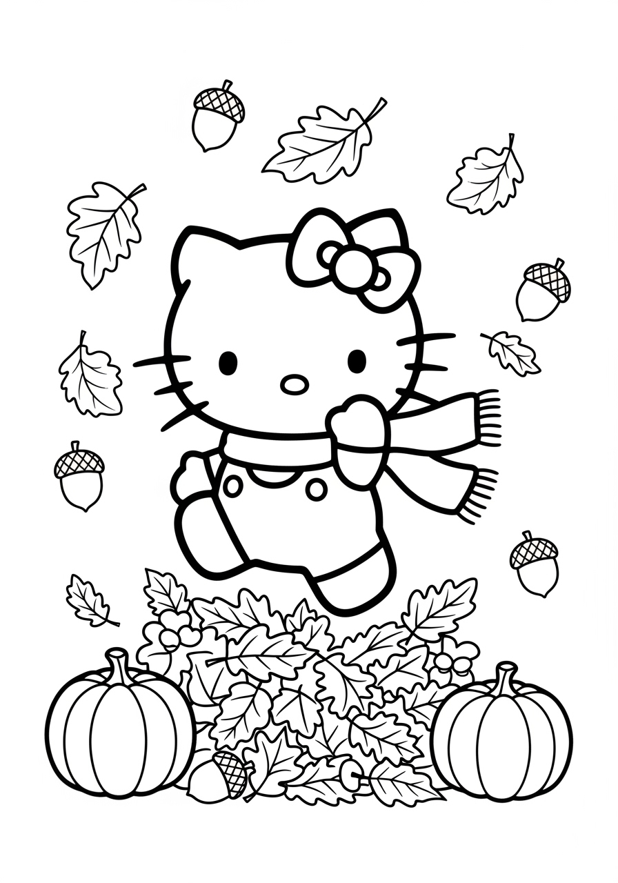 hello kitty coloring sheet