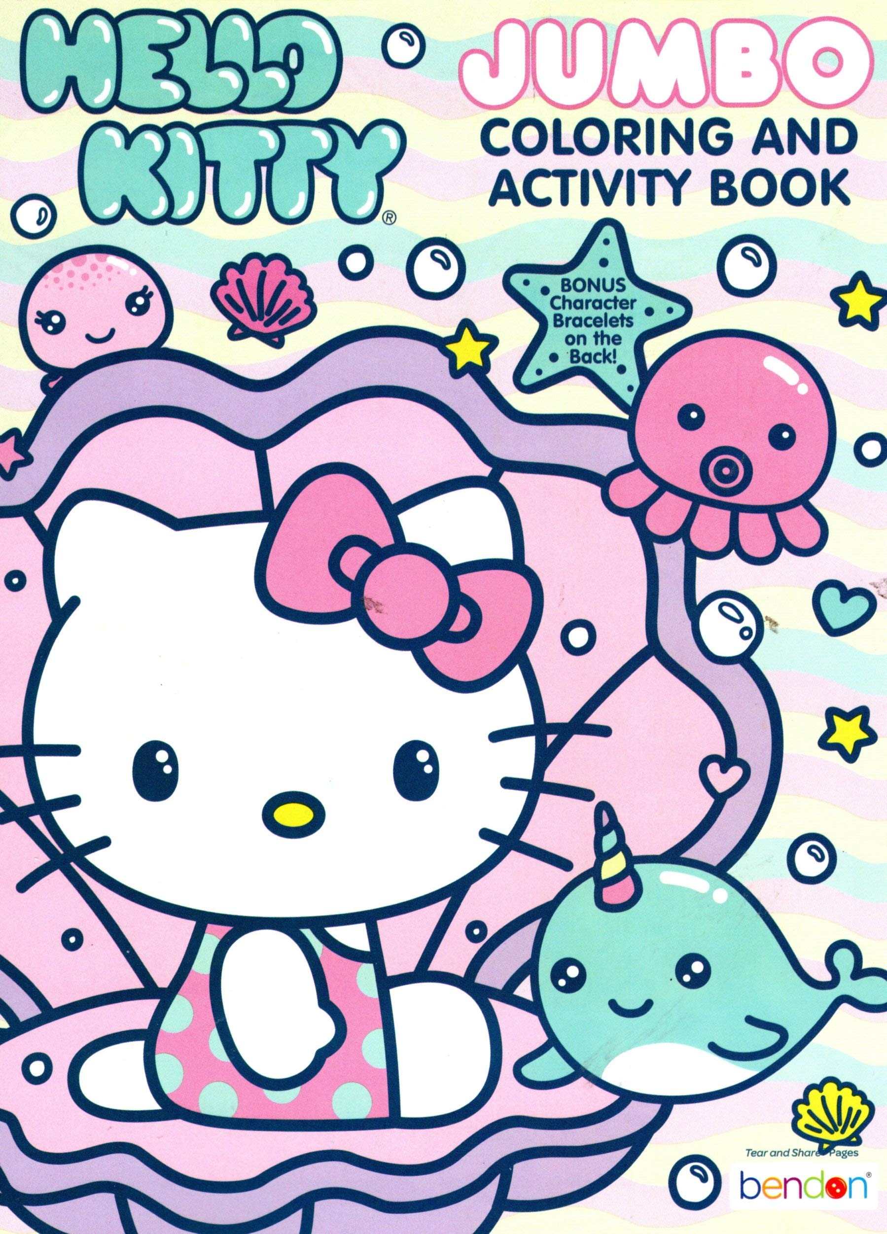 Hello Kitty Jumbo Coloring Activity Book Sanrio Amazon de B cher