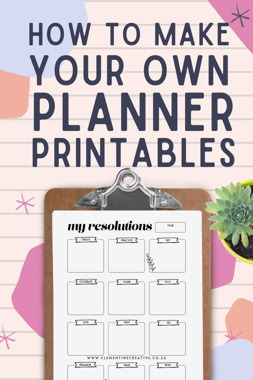 How To Design Your Own Amazing Planner Pages Clementine Creative How To Design Your Own Amazing Planner Pages Clementine Creative