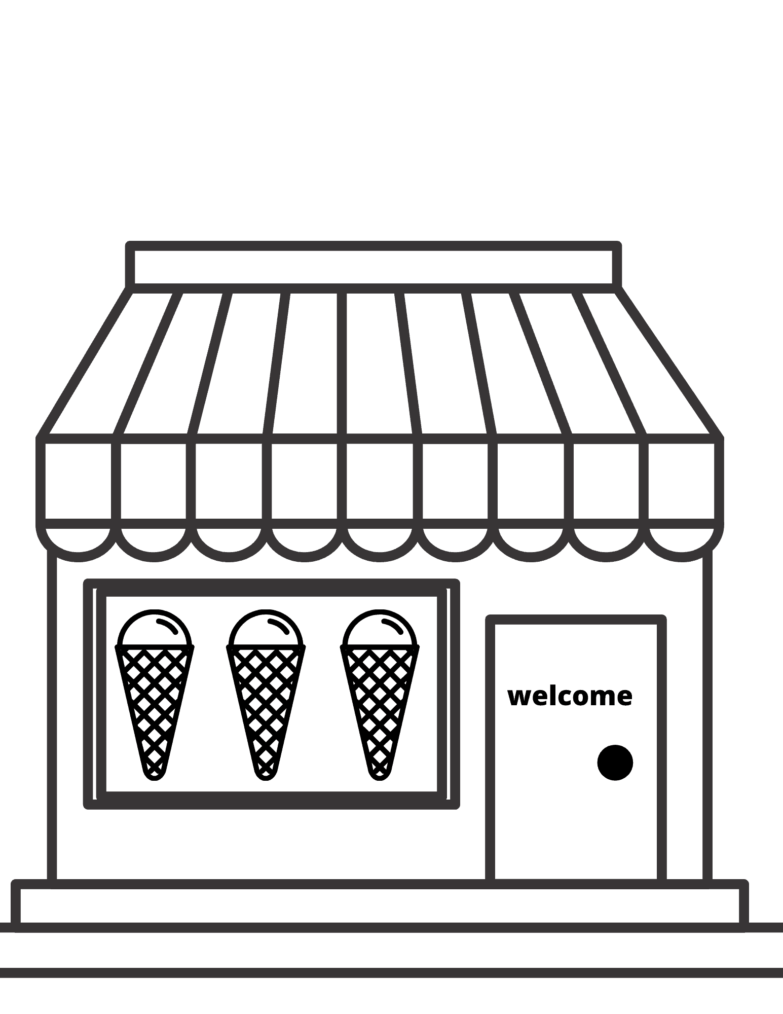 Ice Cream Themed Toddler Worksheets Arinsolangeathome