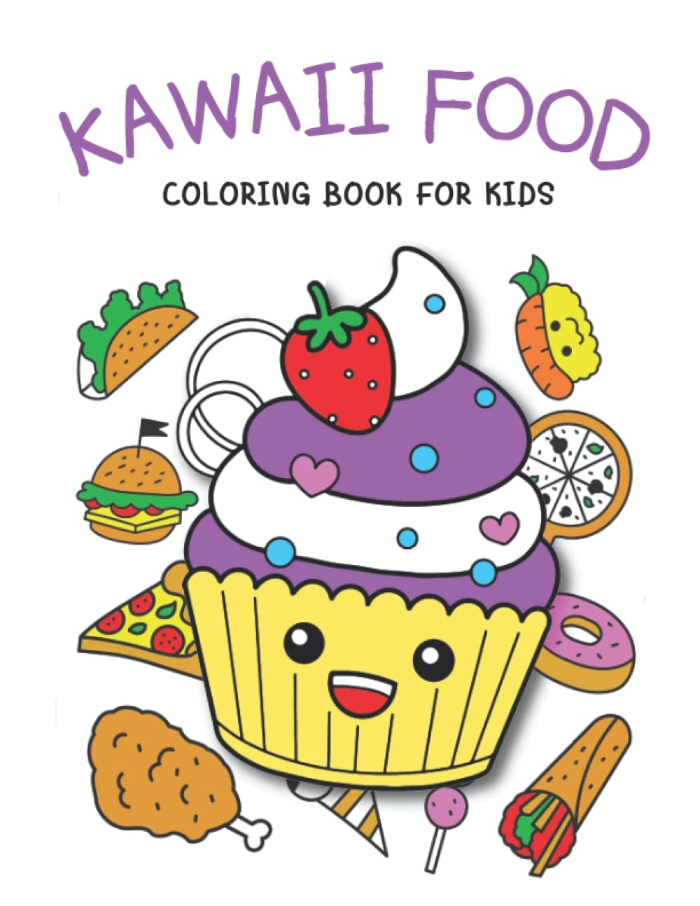 cute food coloring pages