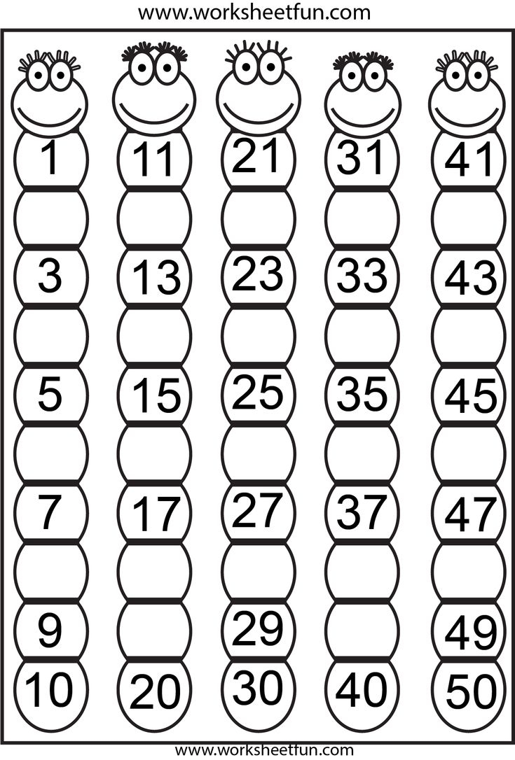 free printable worksheets kindergarten