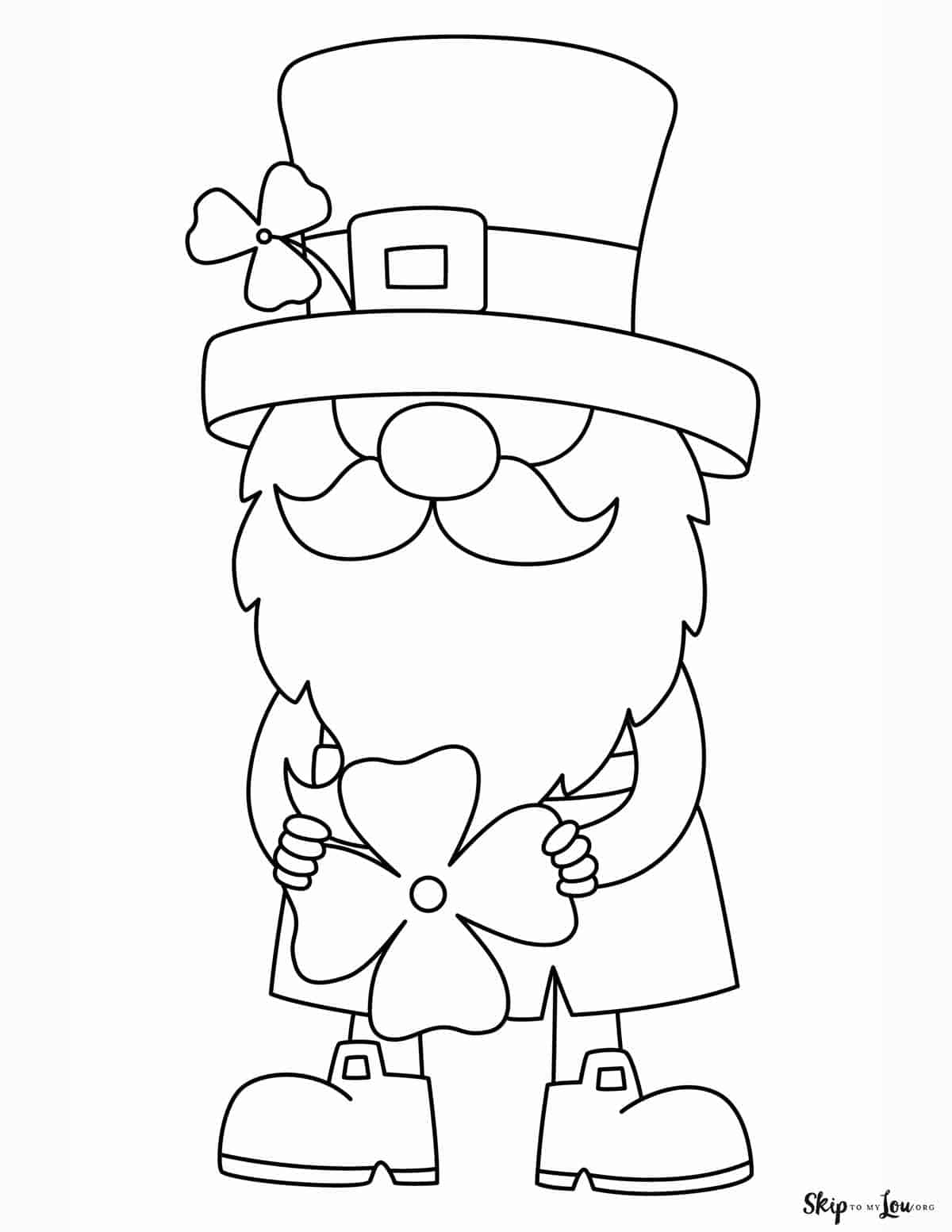 Leprechaun Coloring Pages Skip To My Lou Leprechaun Coloring Pages Skip To My Lou