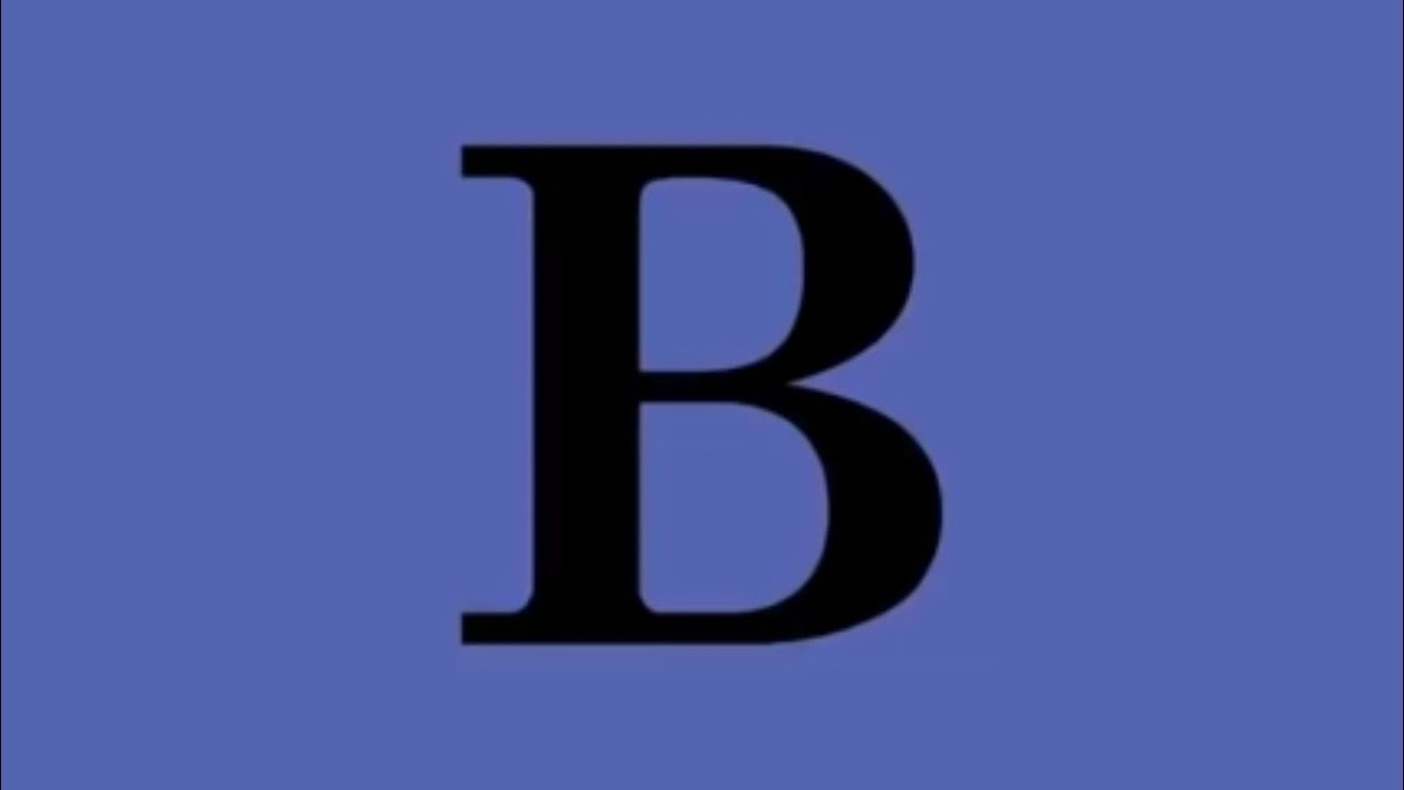 Letter B Song YouTube