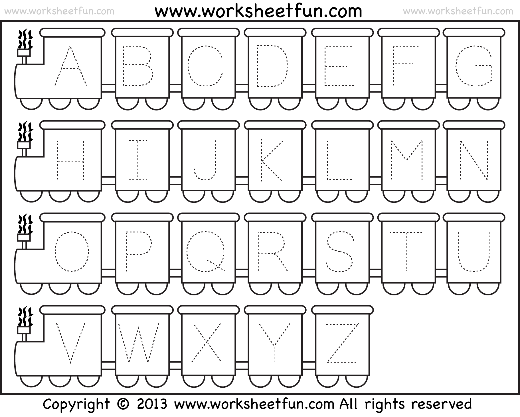 printable abc worksheets