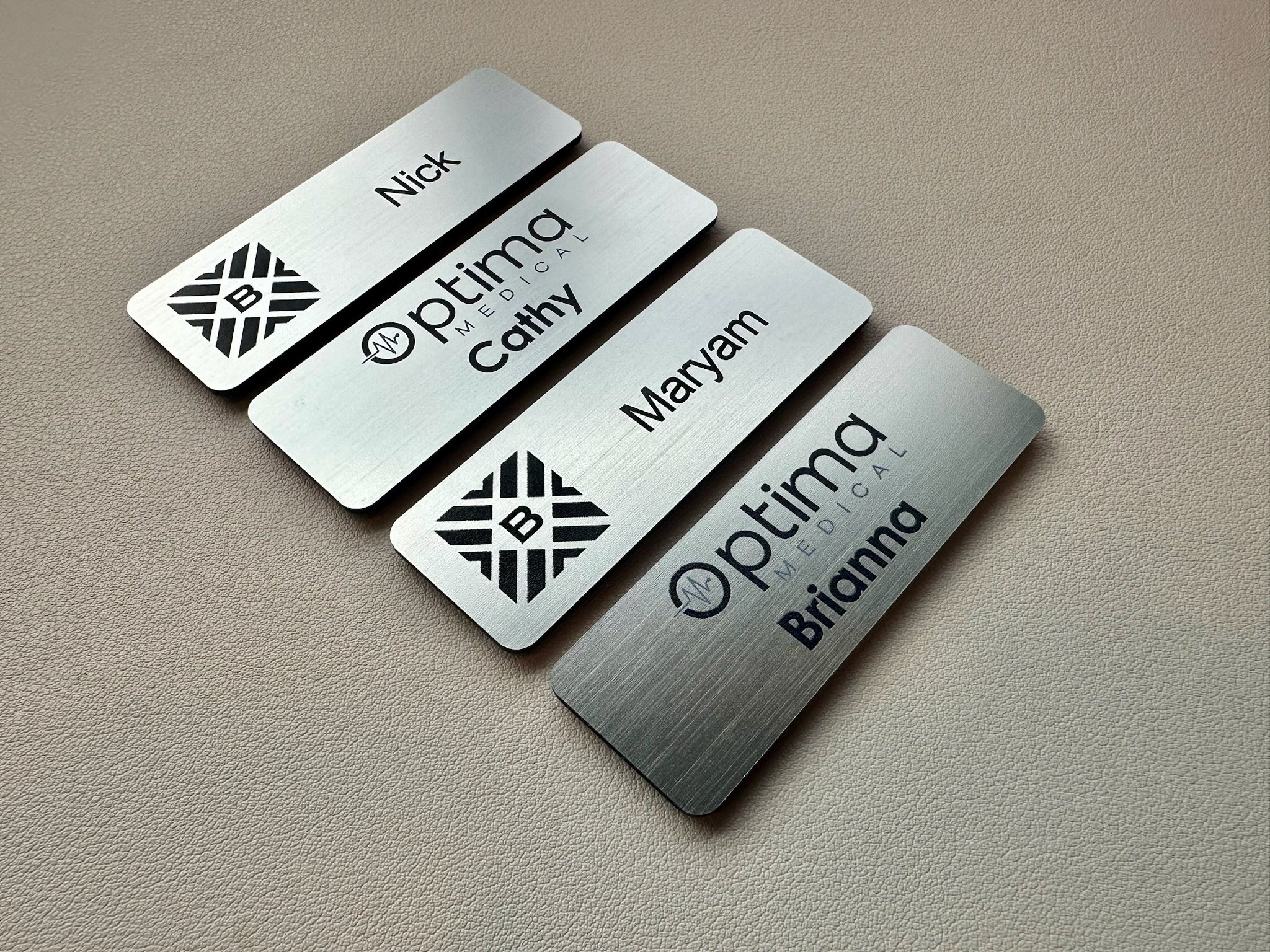 Magnetic Name Badges Sleek Secure Versatile NameBadge
