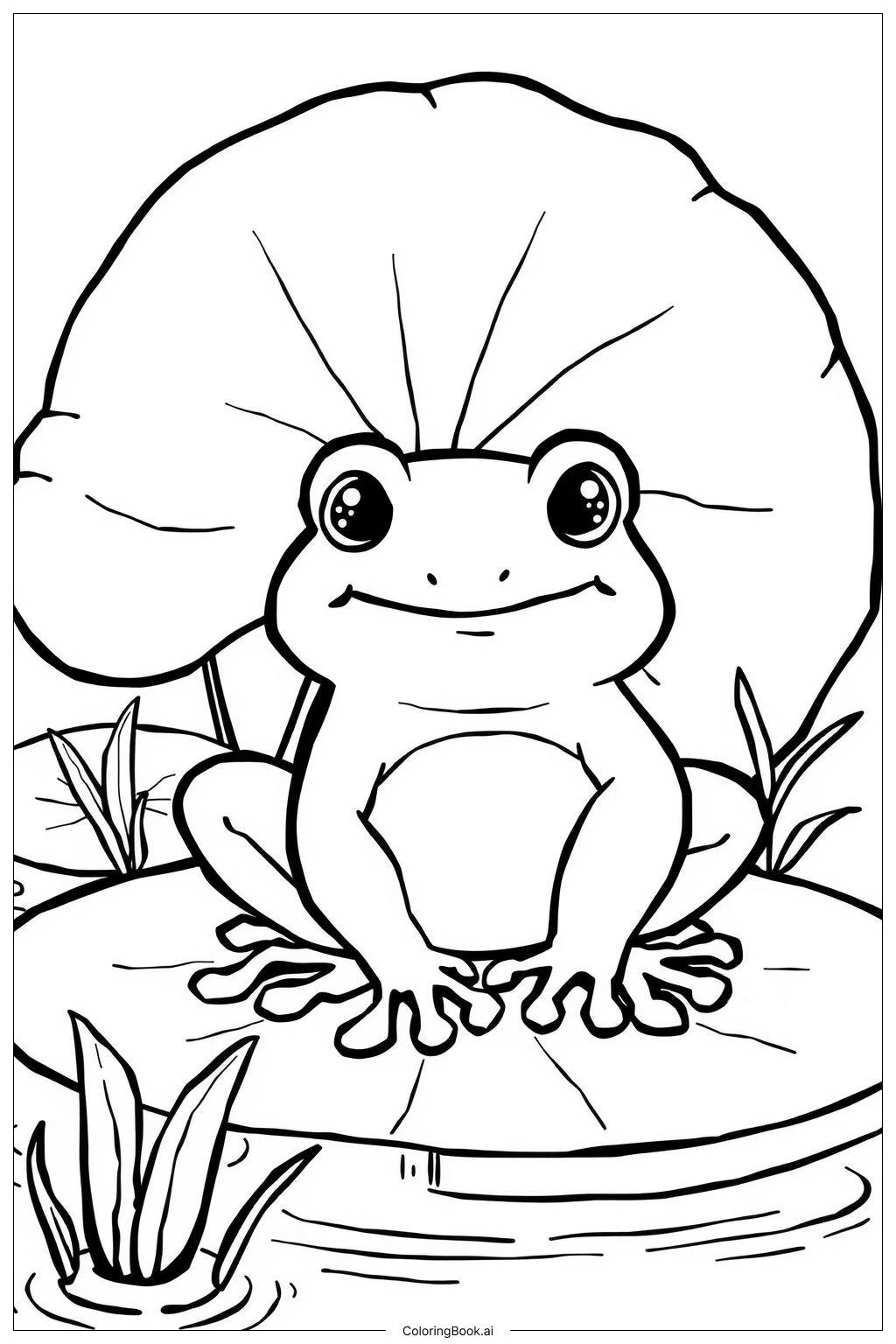coloring sheets of frogs