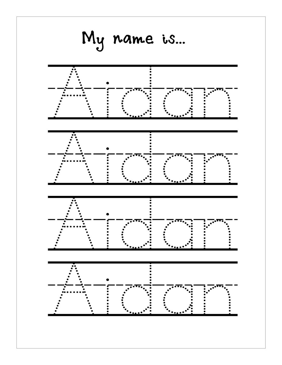 Name Practice Worksheets 16 EDITABLE Name Tracing And Writing Worksheets Library