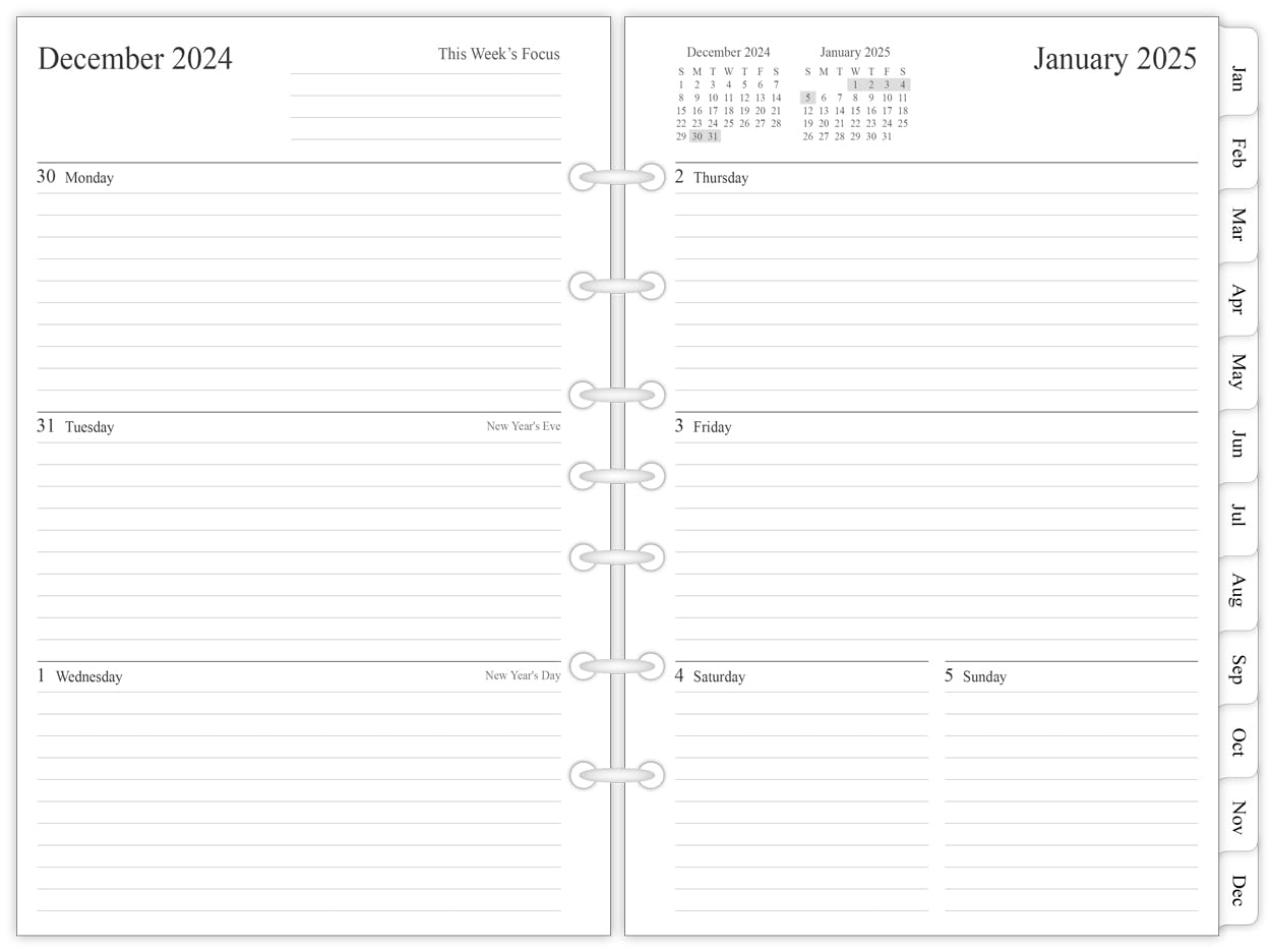 Newestor 2025 Weekly Monthly Planner Refill 5 1 2 X 8 1 2 Runs From January 2025 To December 2025 Ruled Daily Blocks Classic Desk Size 4 7 Hole Punched Amazon sg Office Products Newestor 2025 Weekly Monthly Planner Refill 5 1 2 X 8 1 2 Runs From January 2025 To December 2025 Ruled Daily Blocks Classic Desk Size 4 7 Hole Punched Amazon sg Office Products