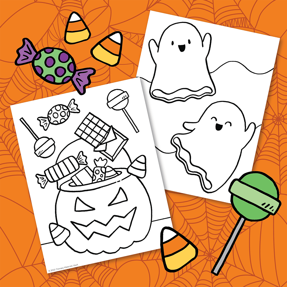 coloring pages for october