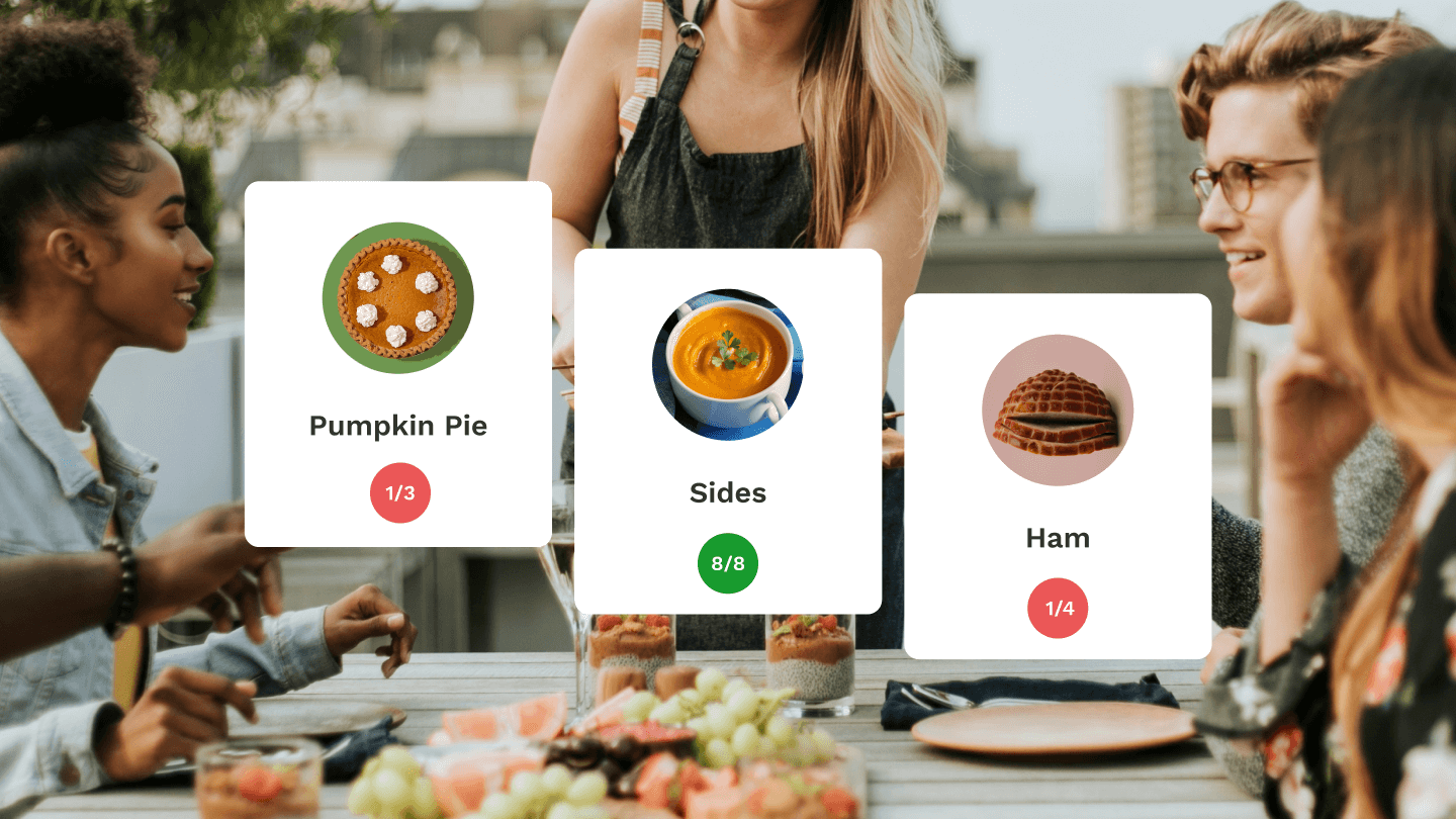 Online Potluck Sign Up App With Lome
