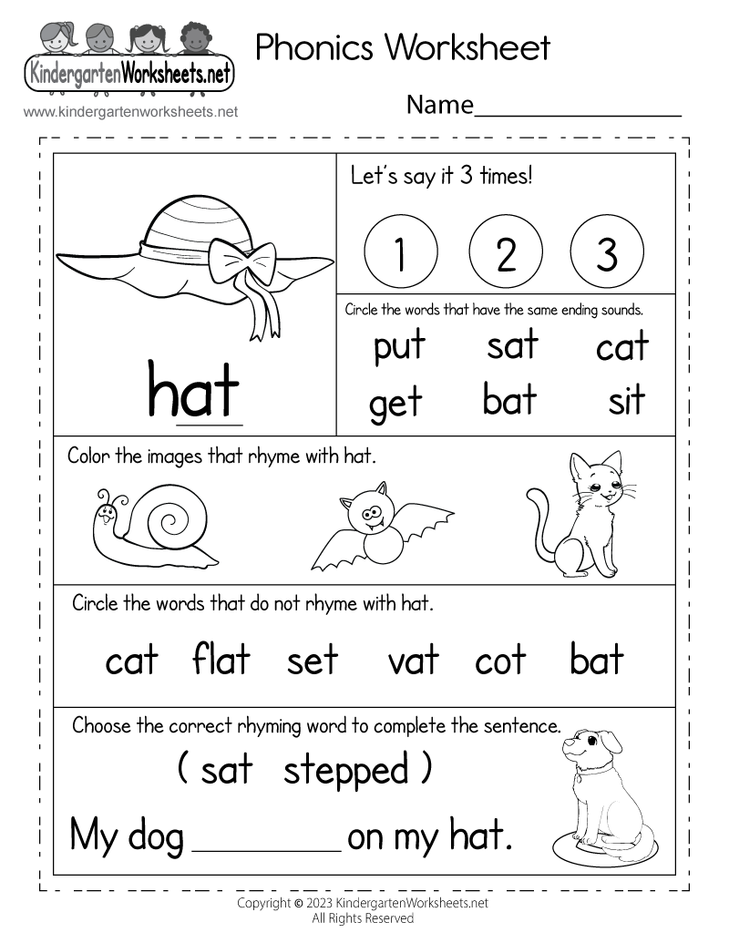 free printables worksheets
