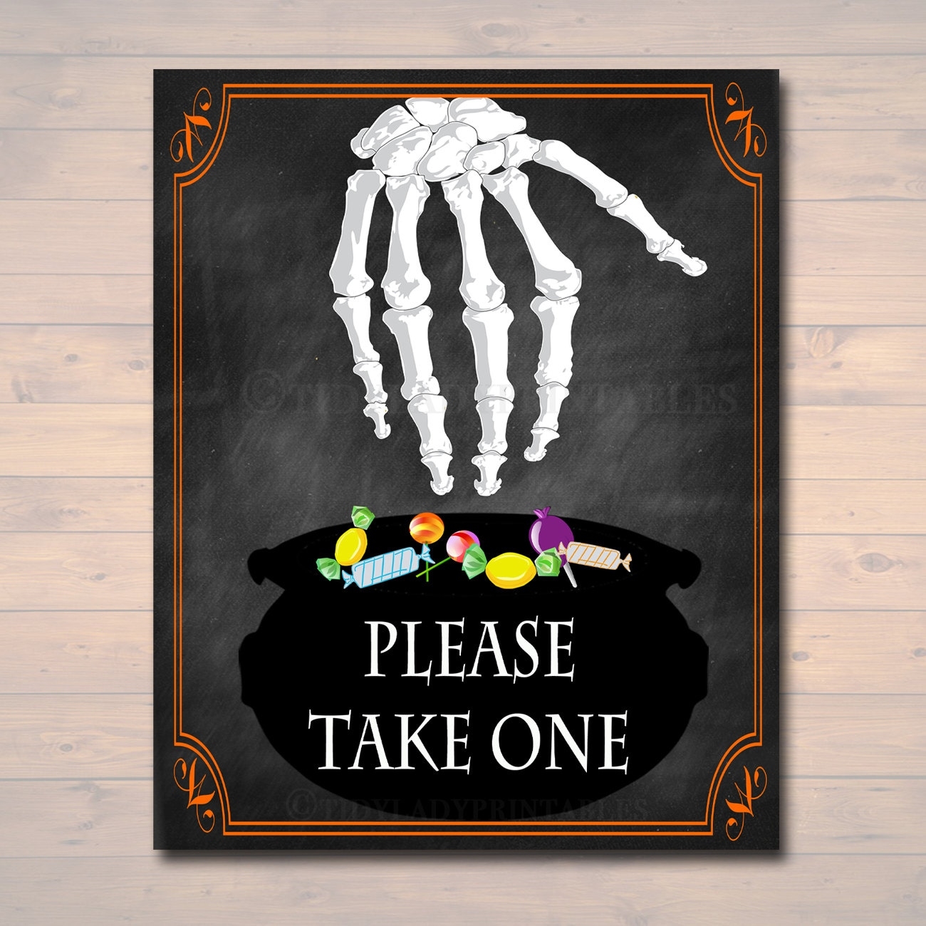 Please Take One Halloween Candy Schild Tafel Halloween Deko Candy Bar Schild Trick Or Treat Schild Halloween Hochzeit SOFORT DOWNLOAD Etsy de