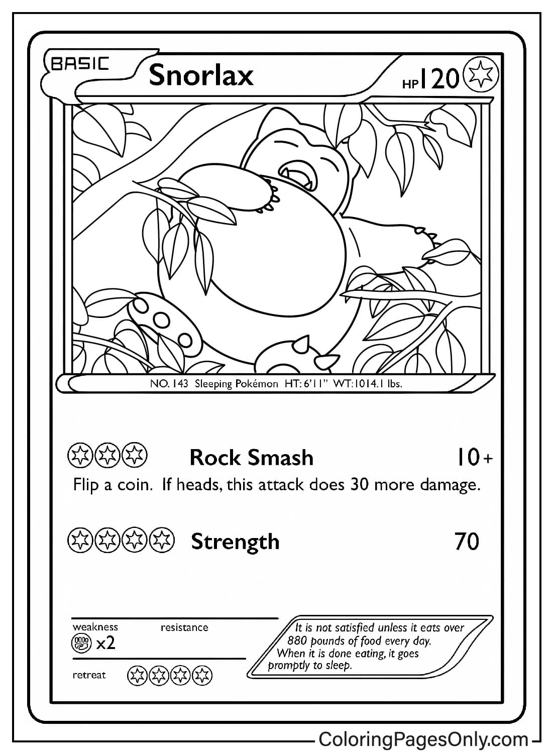 Pokemon Card Coloring Pages